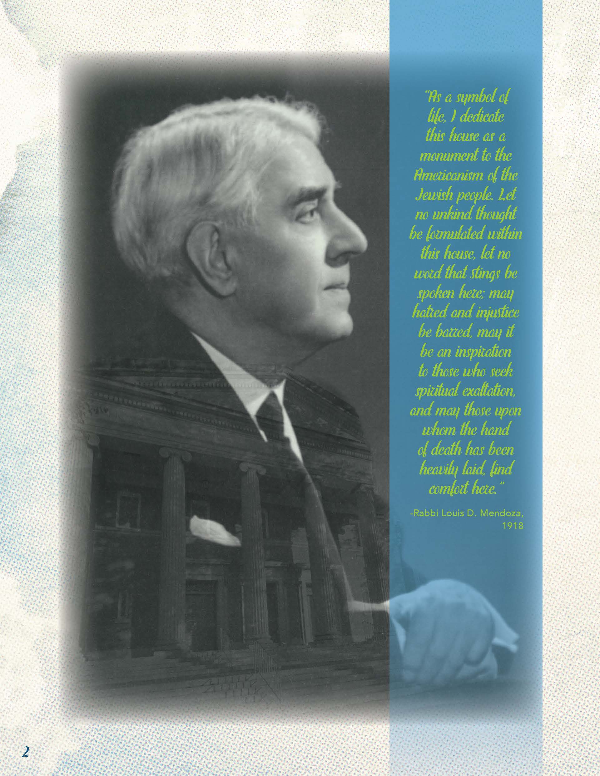 100th Anniversary Program Booklet - Interior Page Example