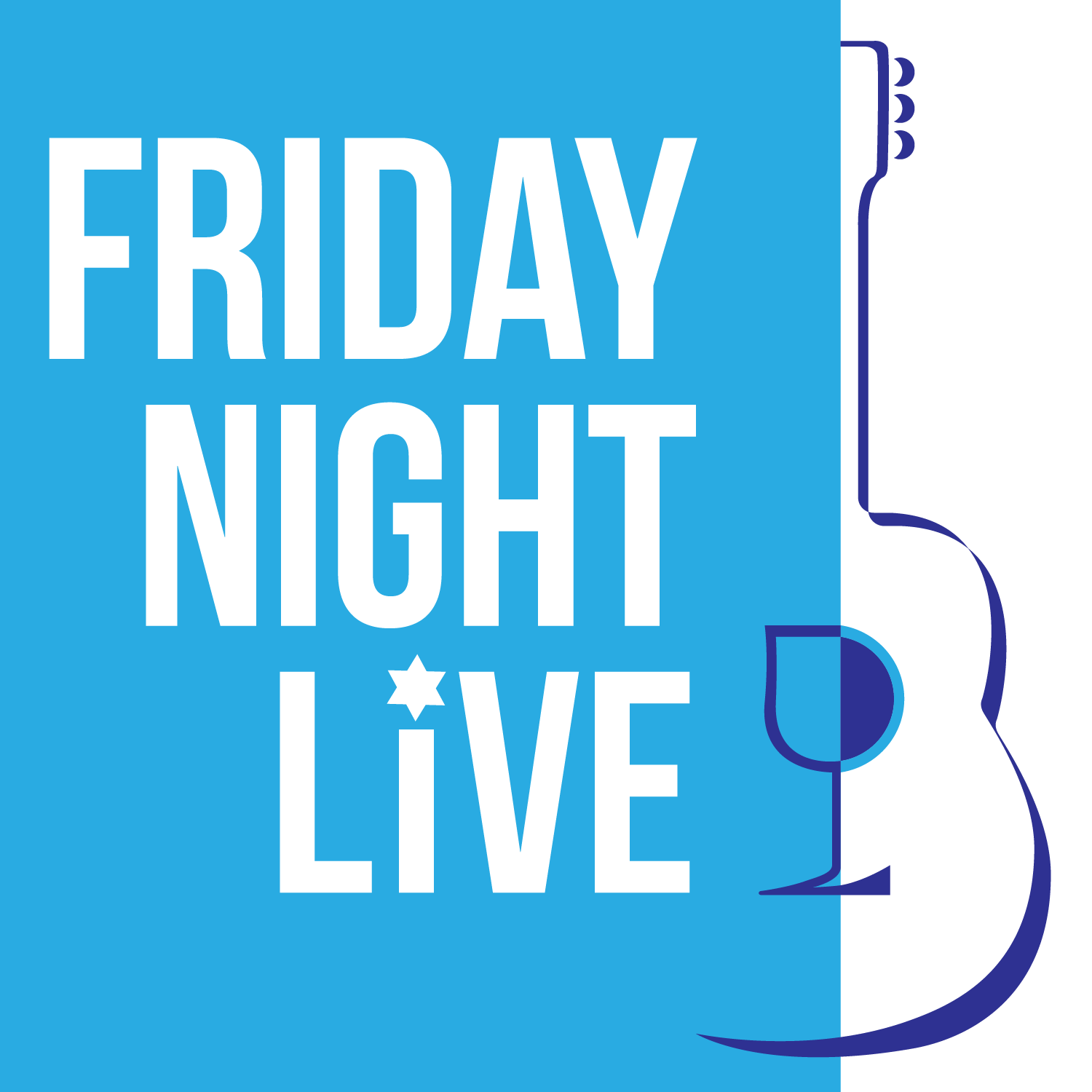 Friday Night Live Logo Design - Square