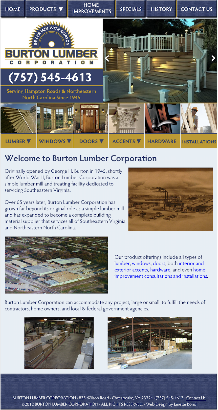 2012 Burton Lumber Corporation