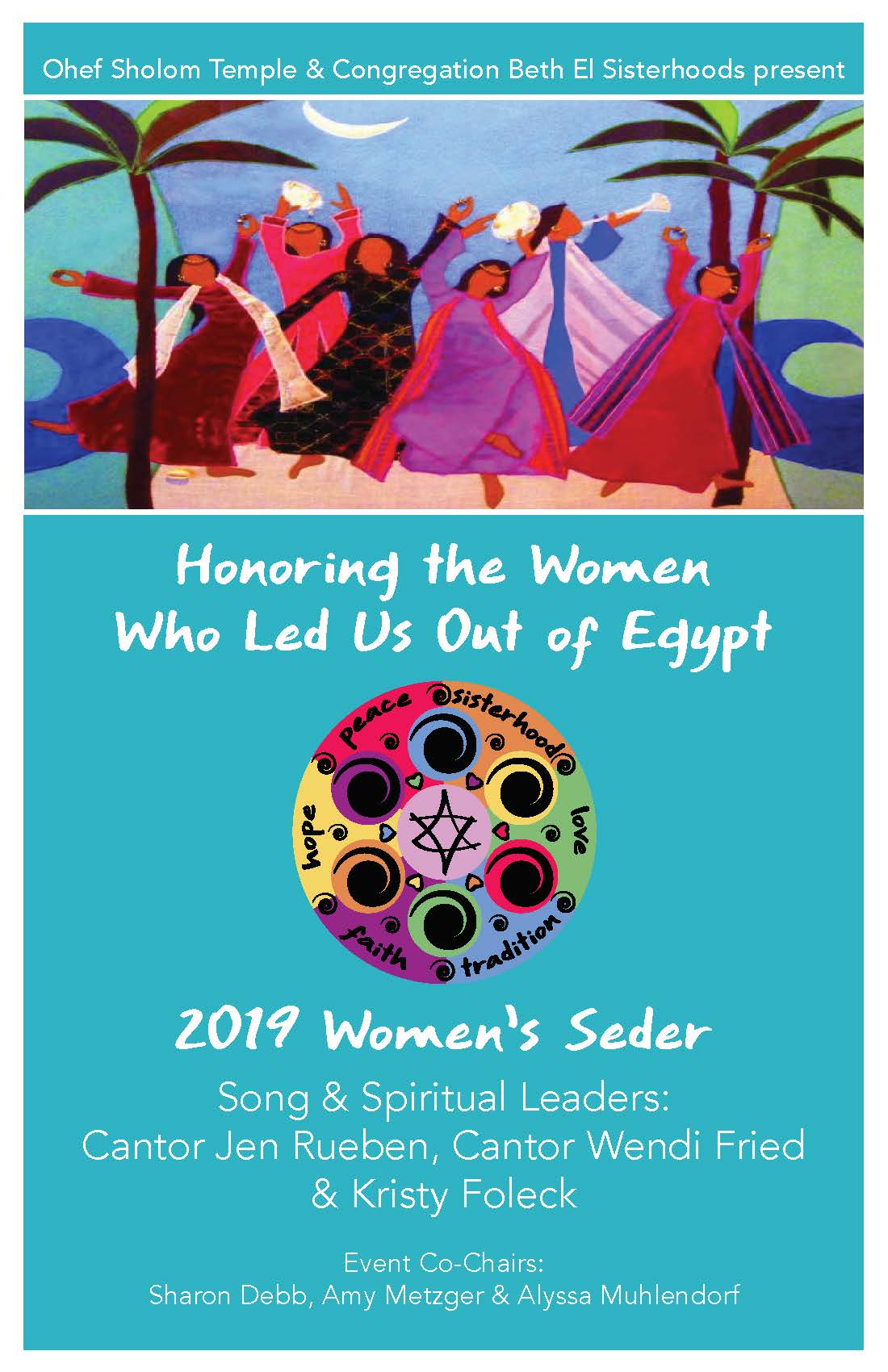 Women's Seder Program Booklet