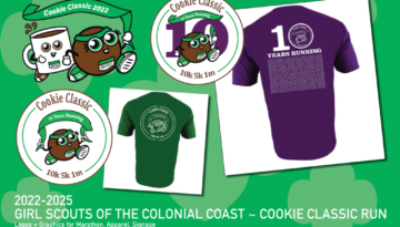 Image compilation of Girl Scouts' Cookie Classic logos 2022-2025