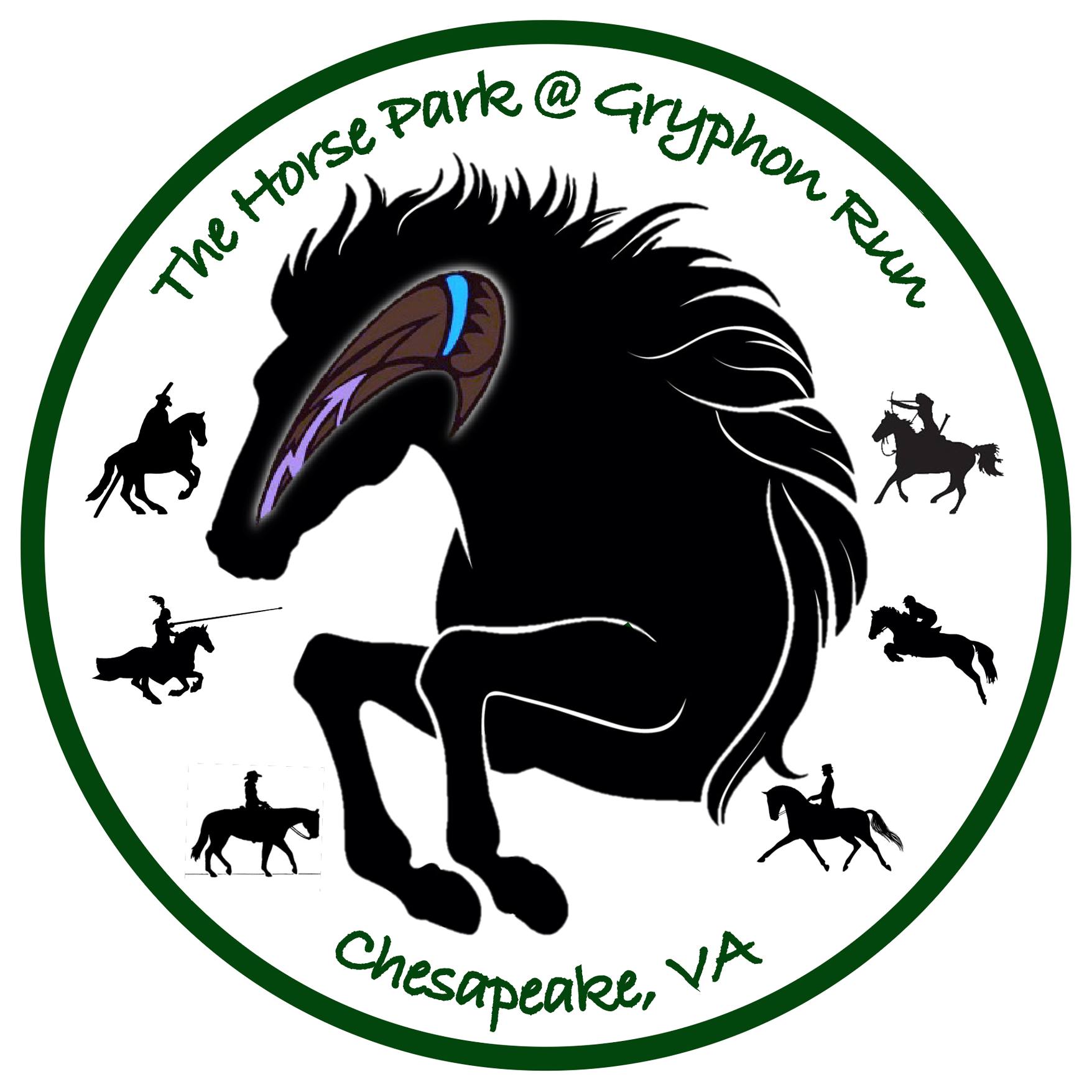 Gryphon Run Horse Park Logo
