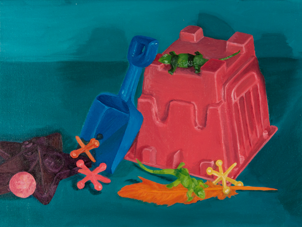 "Plastic Things" (Oil)